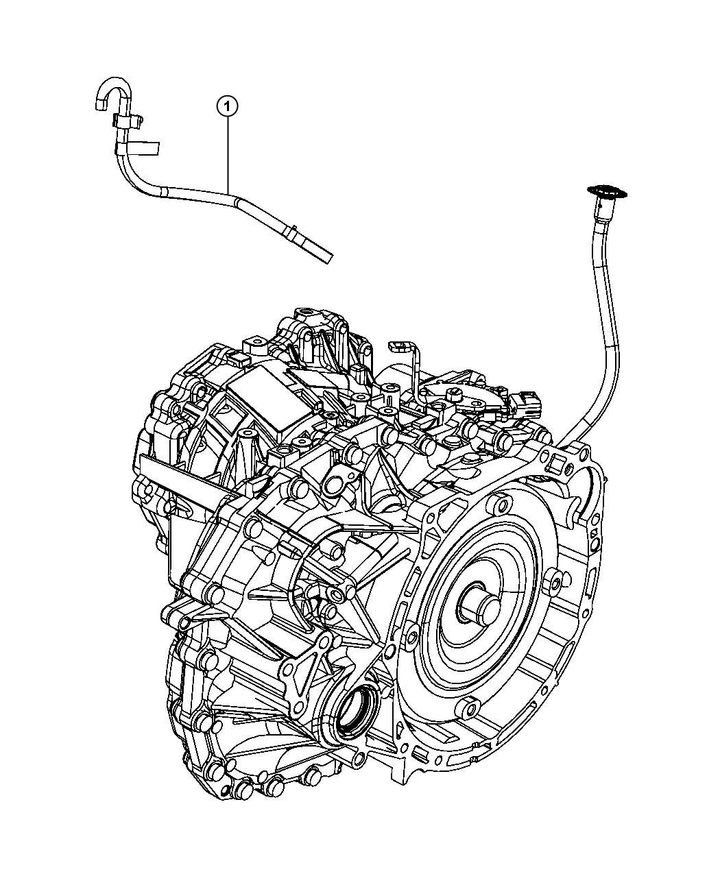 Diagram Sensors, Vents And Quick Connectors. for your Jeep Patriot  