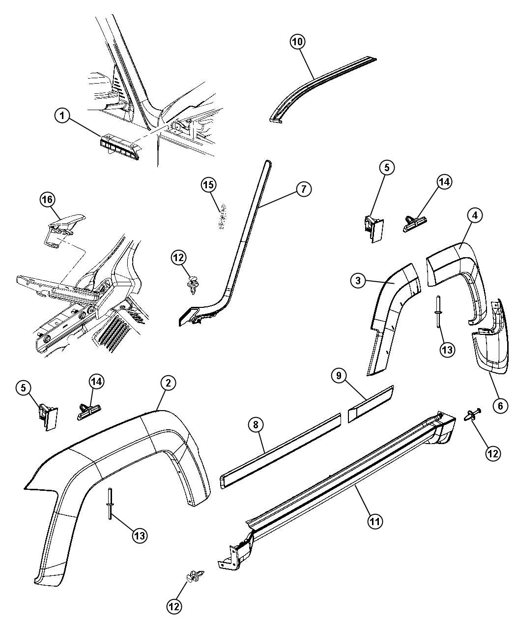 Exterior Ornamentation. Diagram