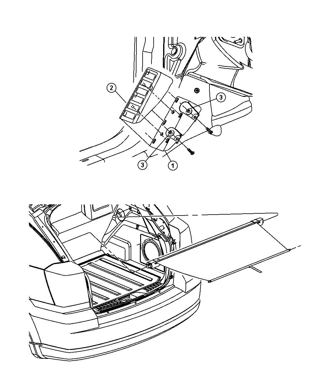 Diagram Footrest. for your Dodge