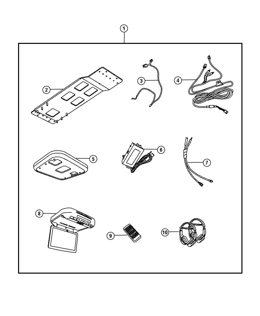 Diagram Media System. for your 2016 Chrysler 300   
