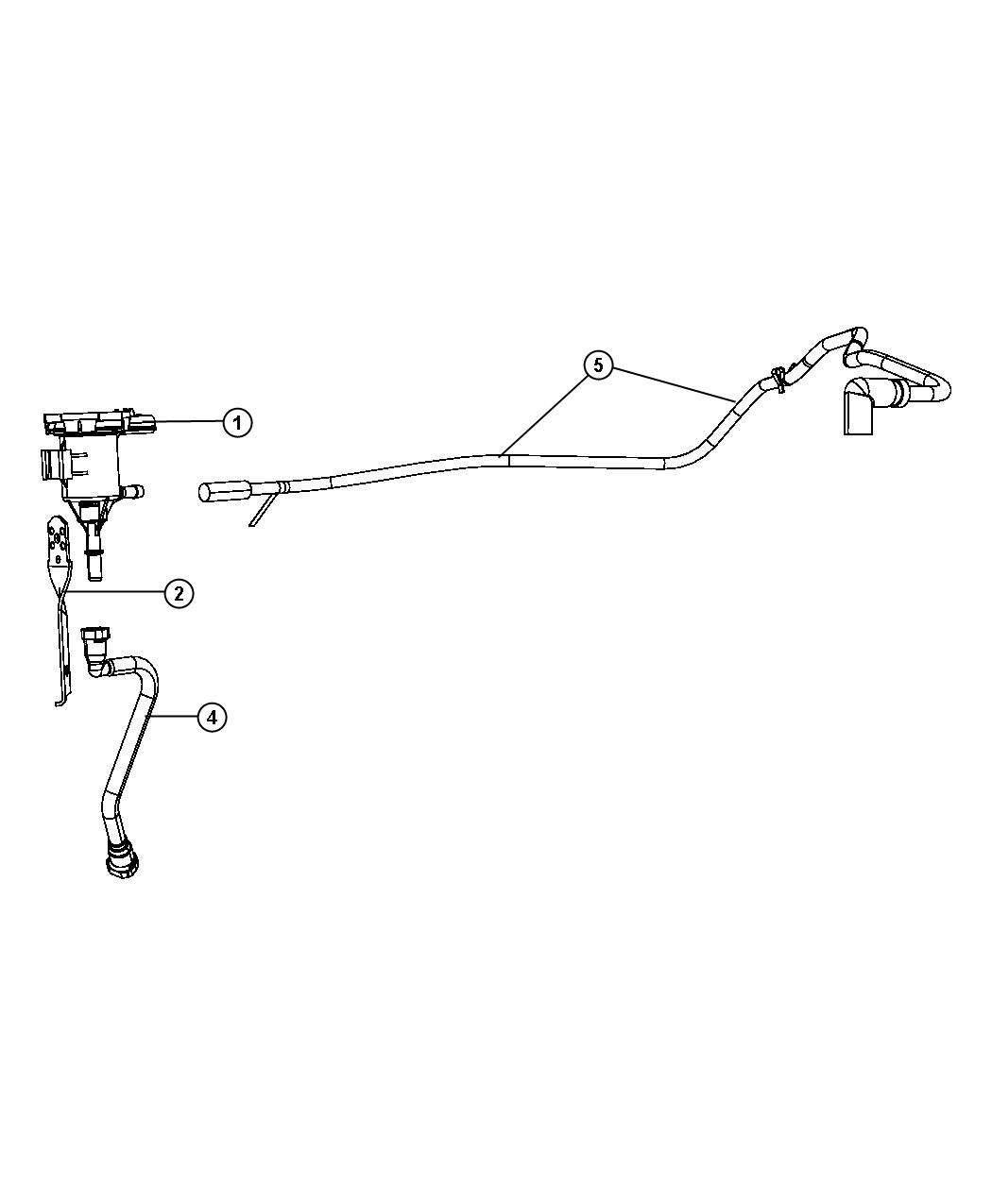 Diagram Emission Control Vacuum Harness. for your Chrysler