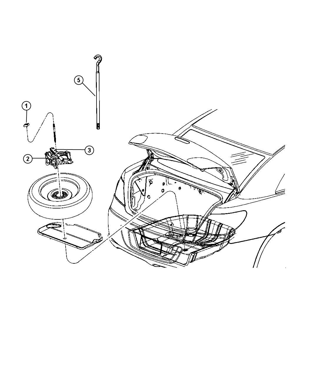 Diagram Jack Assembly. for your Dodge