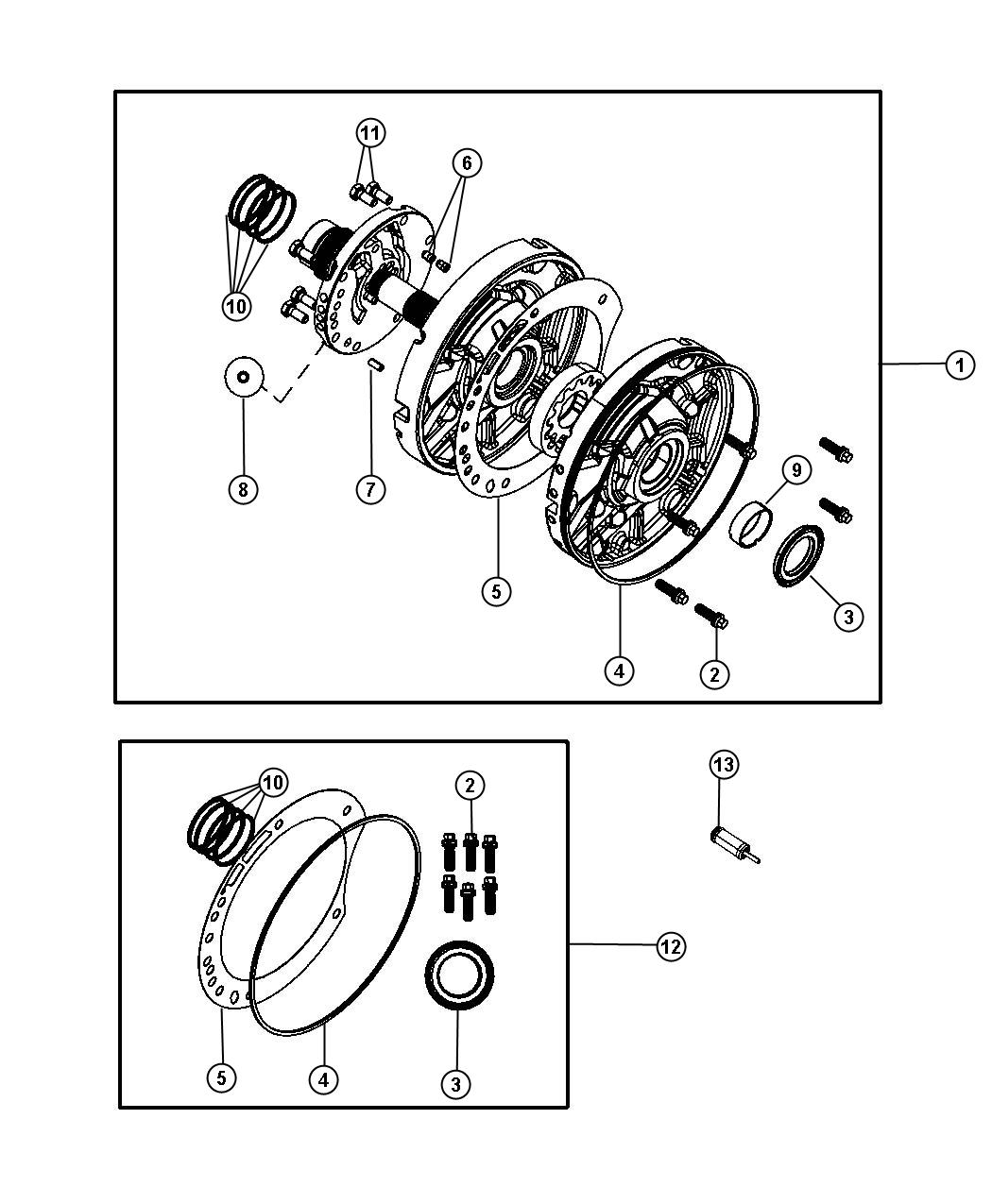 Diagram Oil Pump. for your Dodge Journey  