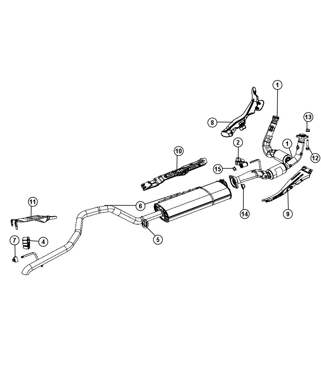 Exhaust System. Diagram