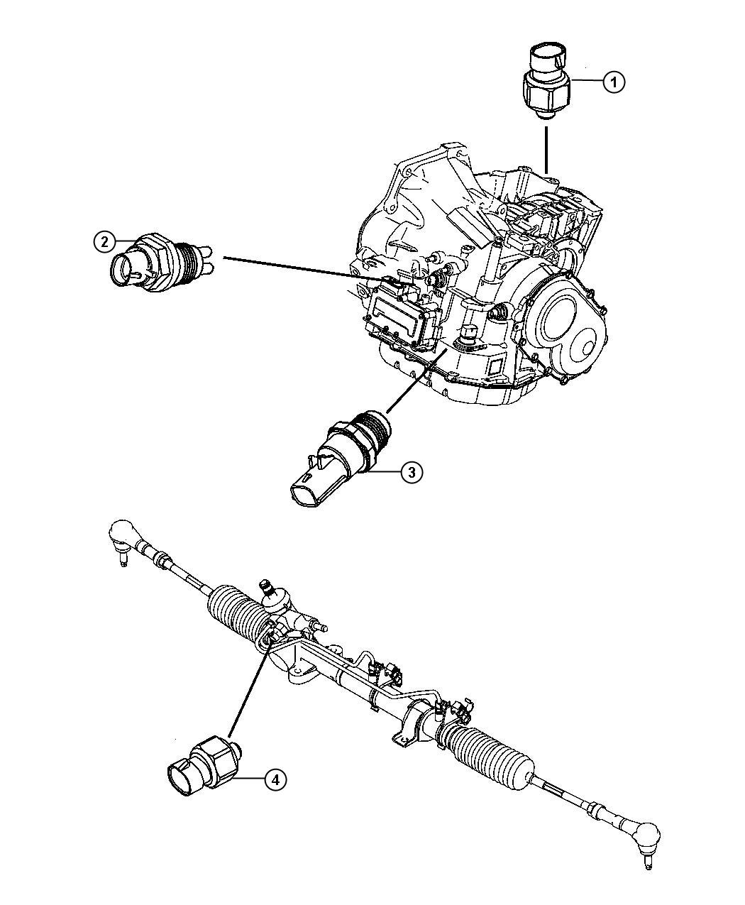 Diagram Switches, Powertrain. for your 2017 Chrysler 300 S 3.6L V6 AWD 