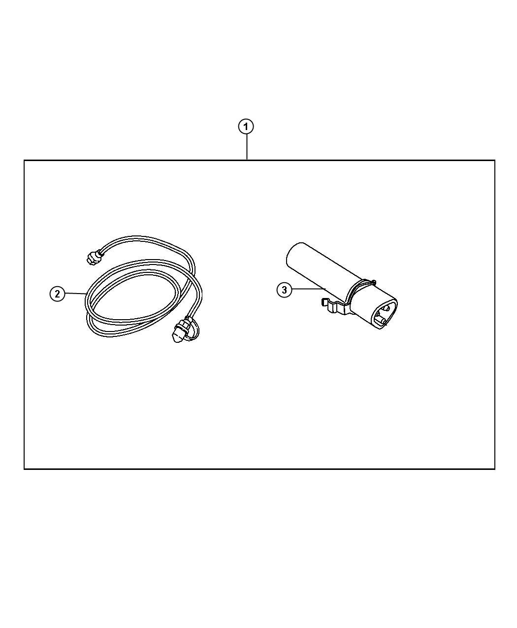 Diagram Heater Kit - Engine Block. for your 2009 Chrysler Sebring LX  