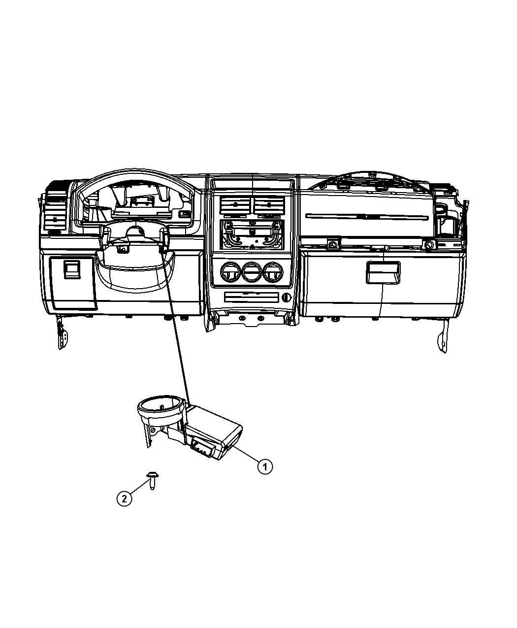 Diagram Modules Instrument Panel. for your 2009 Jeep Patriot  Limited 