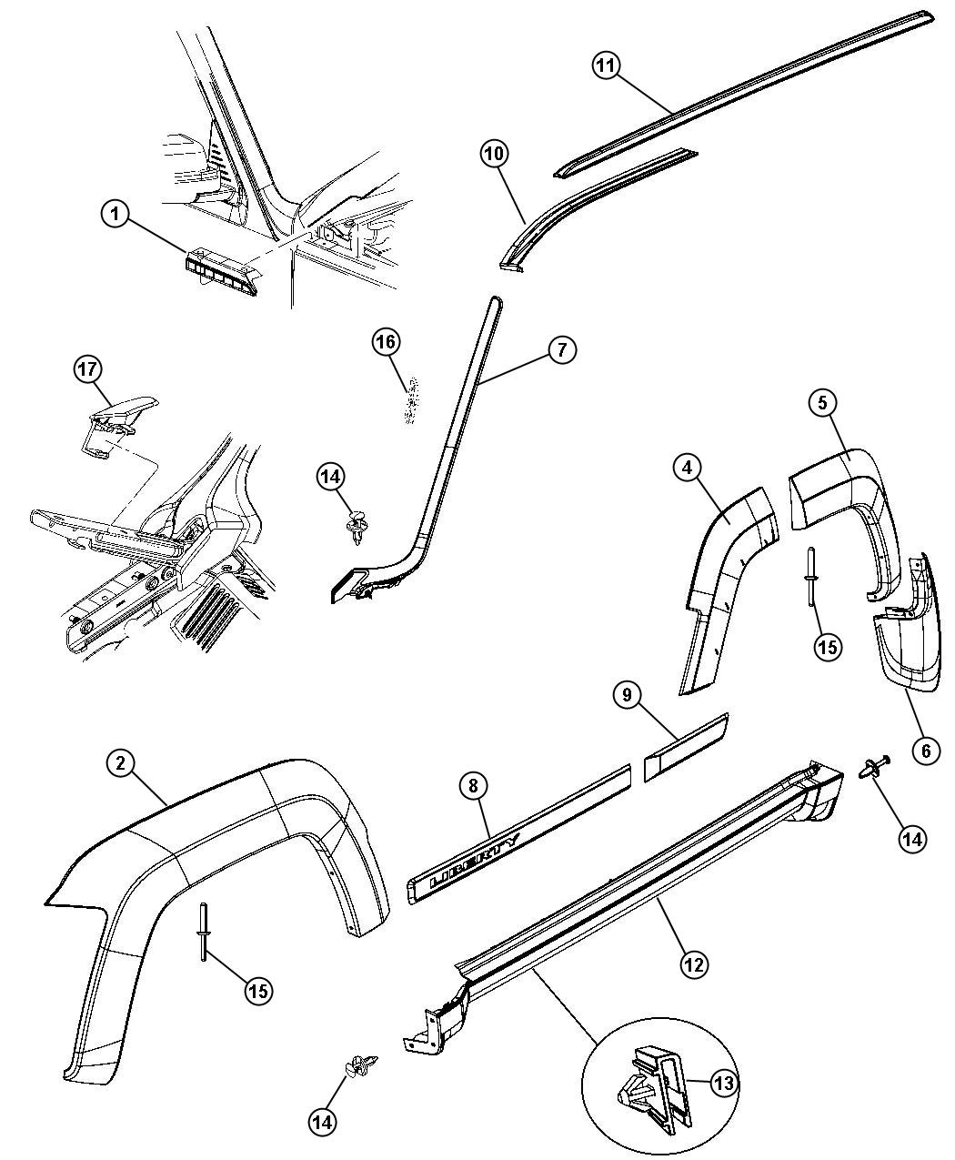 Exterior Ornamentation. Diagram