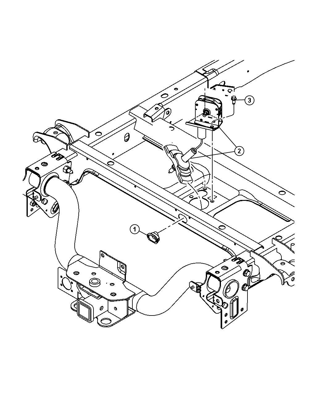 2022 Chrysler Pacifica Winch. Spare tire carrier. [tire carrier