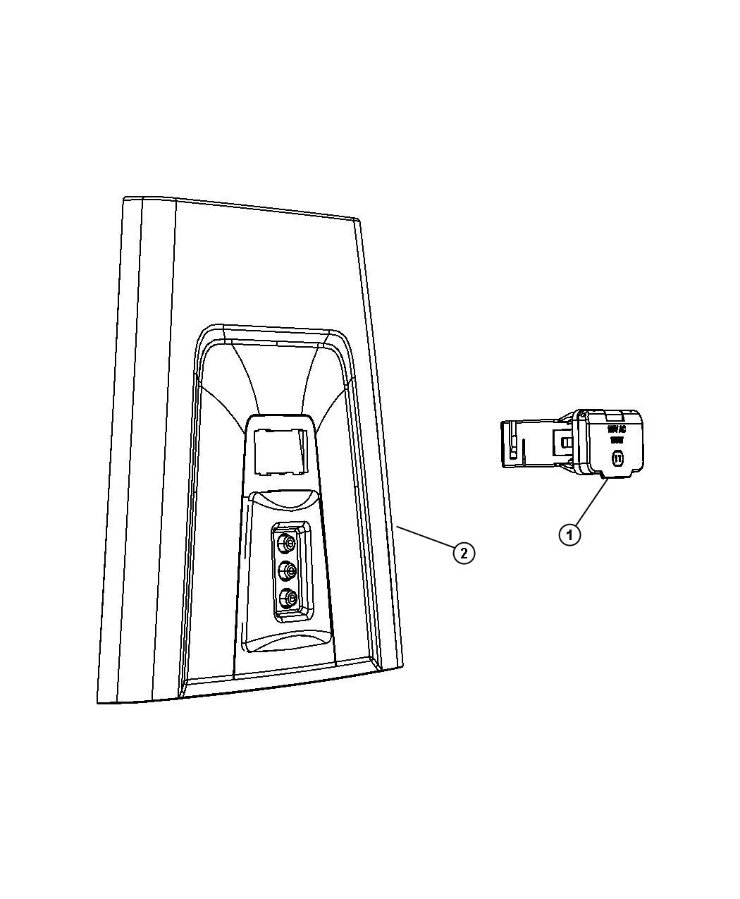 Power Inverter Outlet. Diagram