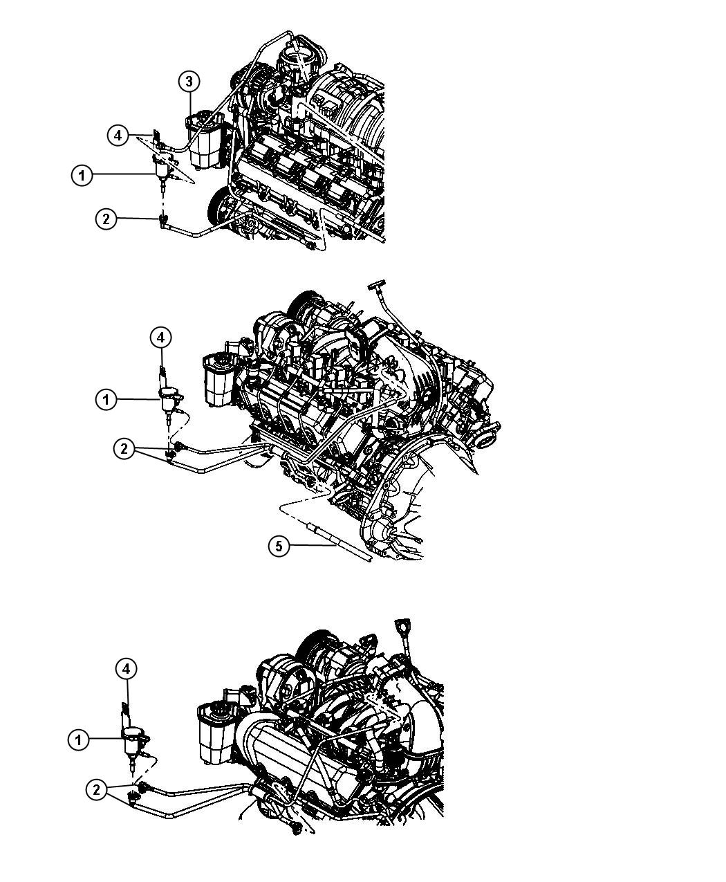 Diagram Emission Control Vacuum Harness. for your 2000 Dodge Grand Caravan   