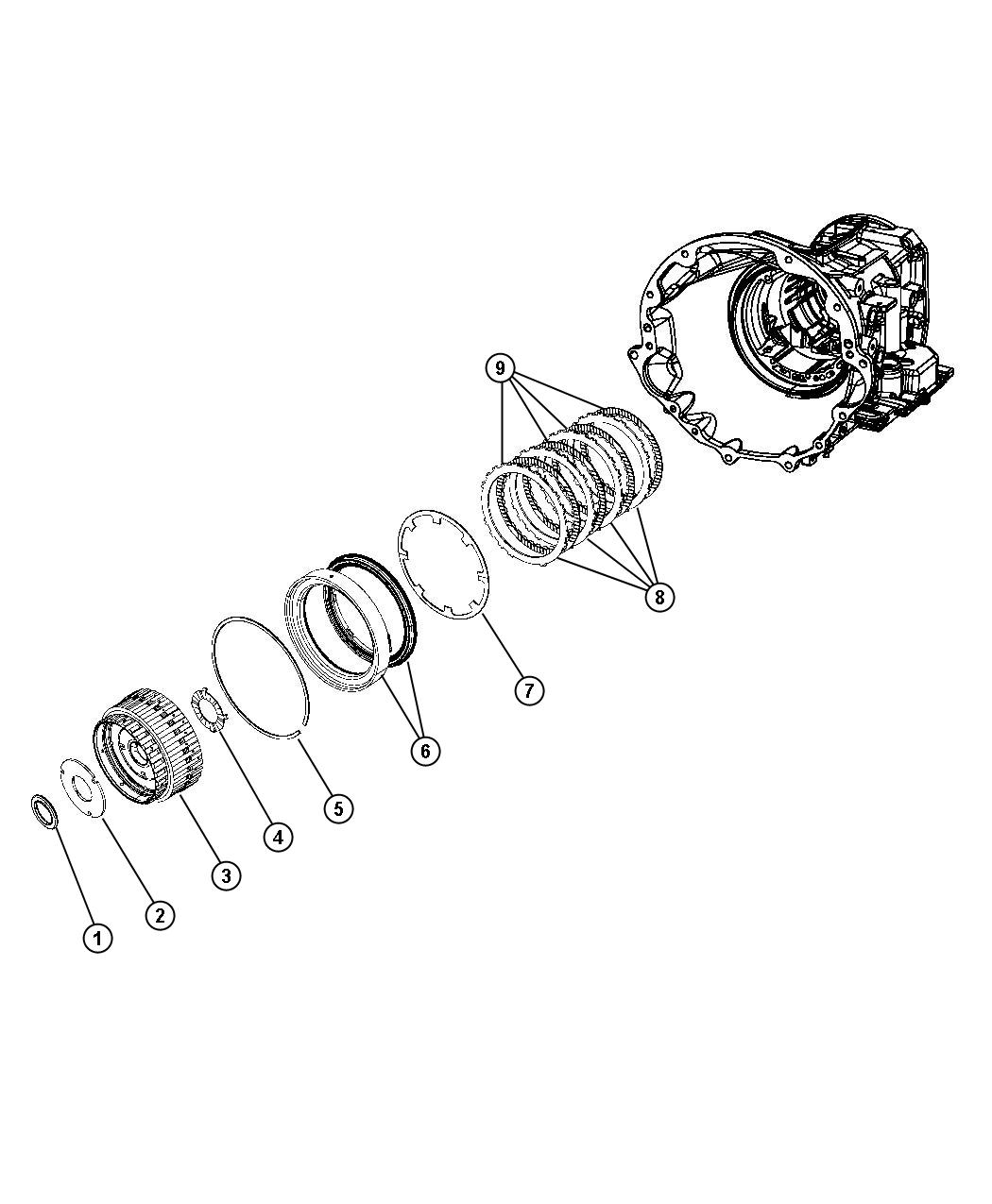 Full size assembly image of 2 / 4 Clutch. (1/1)