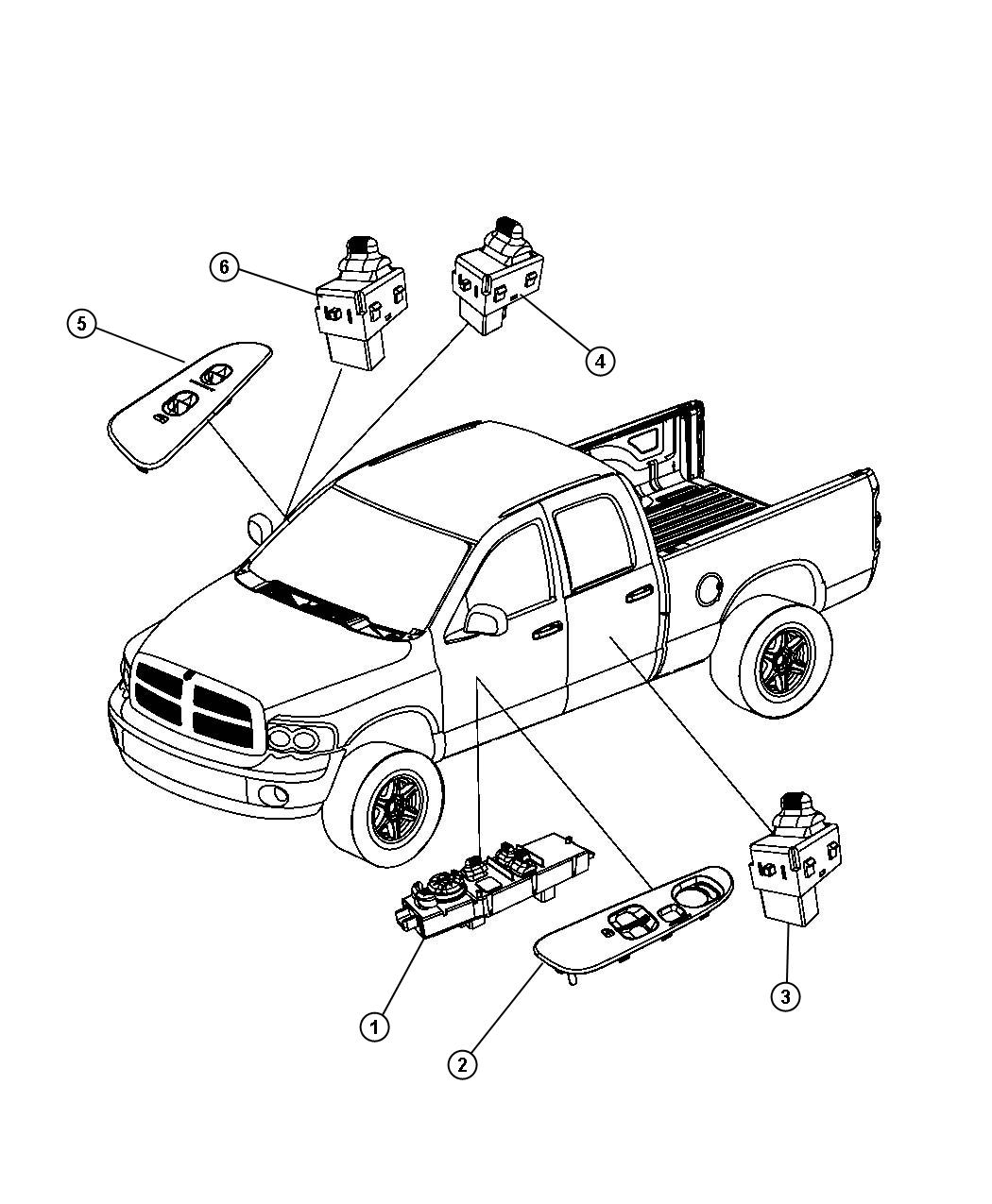 Switches Doors. Diagram