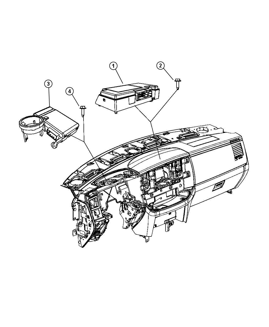 Modules Instrument Panel. Diagram