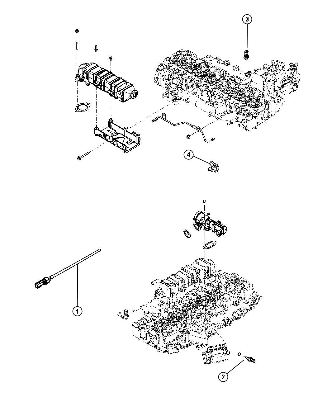 Diagram Sensors Exhaust. for your Dodge