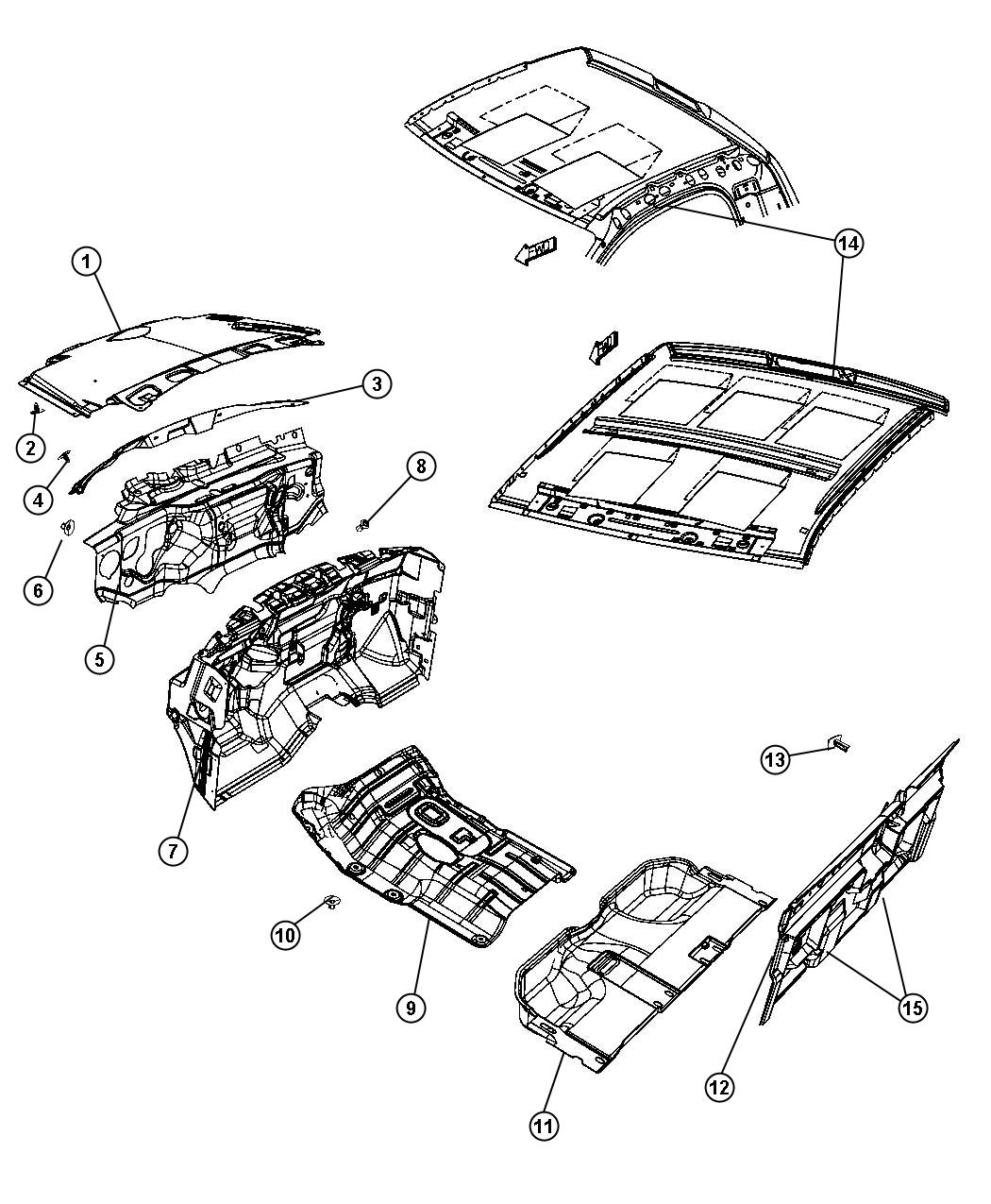 Diagram Silencers. for your Dodge