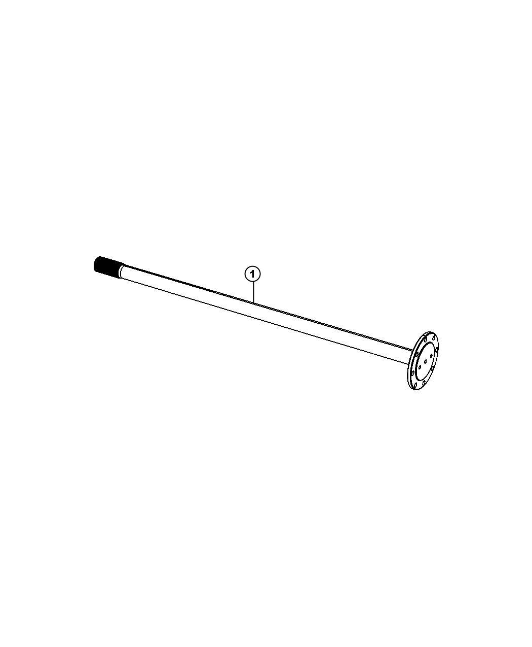 Shafts,Rear Axle. Diagram