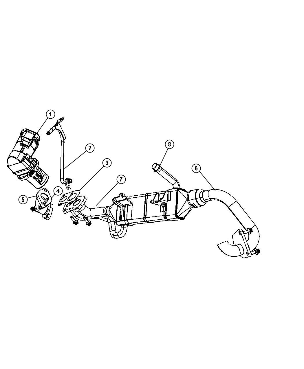 Diagram EGR System. for your Jeep Grand Cherokee  