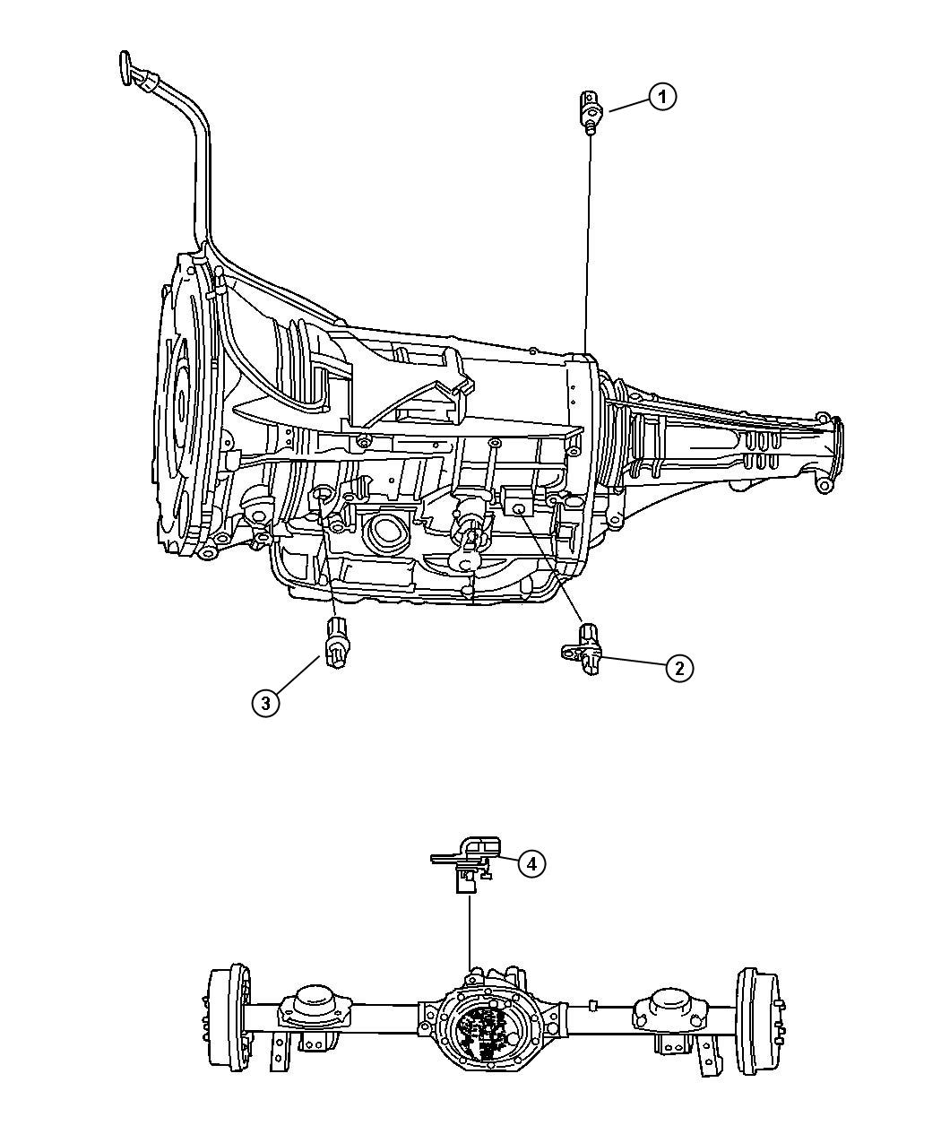 Diagram Sensors Drivetrain. for your Dodge