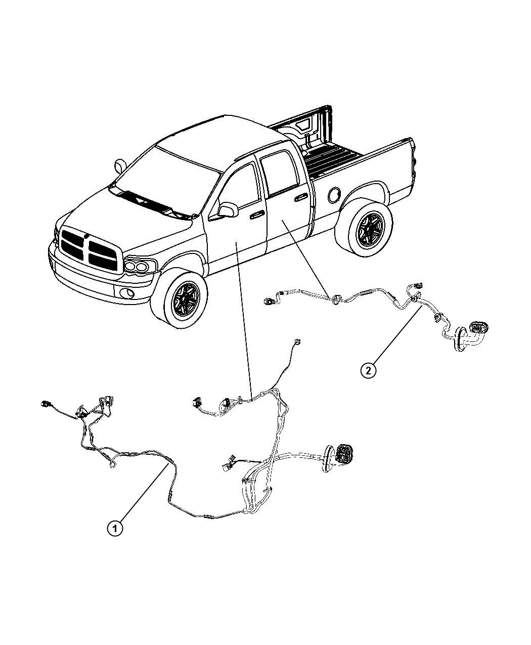 Diagram Wiring Doors. for your Dodge Ram 2500  