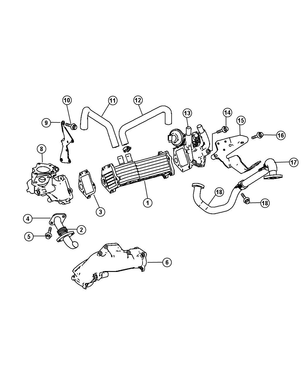 Diagram Change Over Valve and EGR Cooler. for your 1999 Chrysler 300  M 