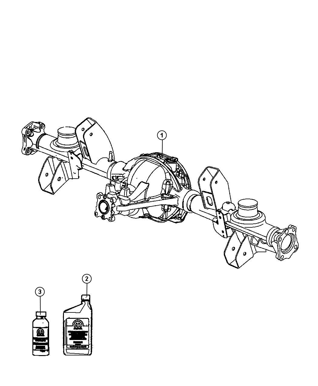 Axle Assembly. Diagram