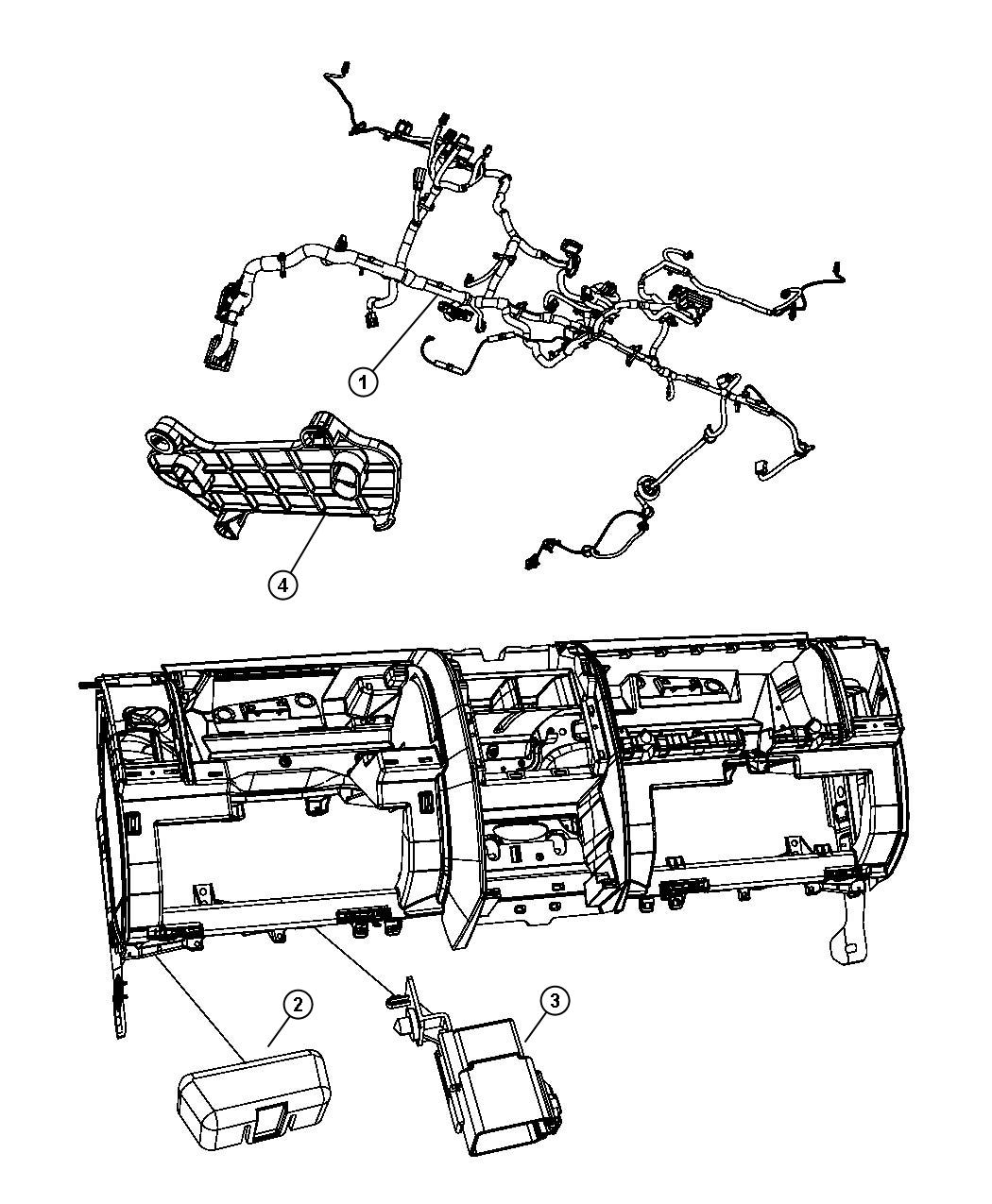 Diagram Wiring Instrument Panel. for your Dodge