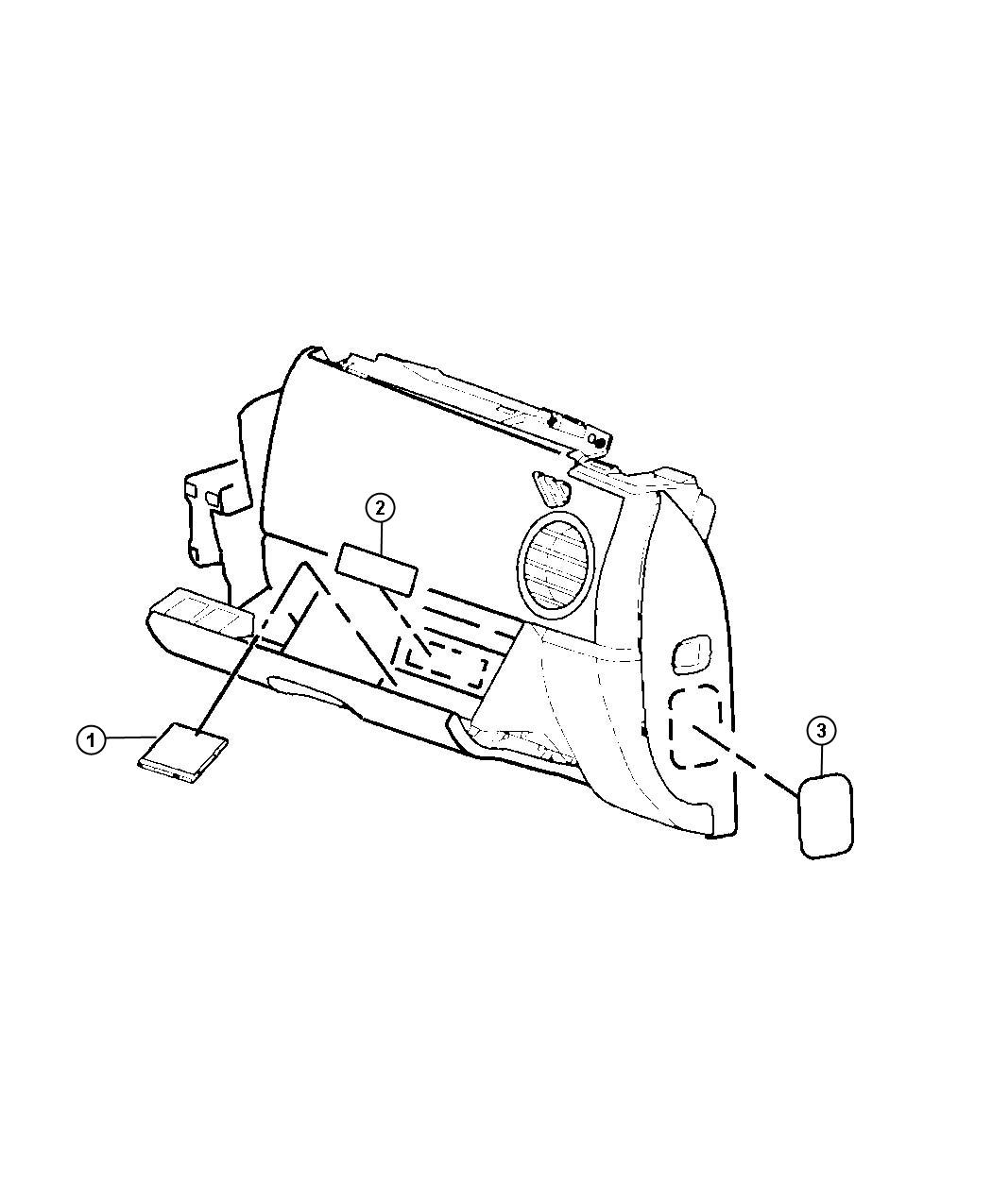 Full size assembly image of Instrument Panel. (1/1)