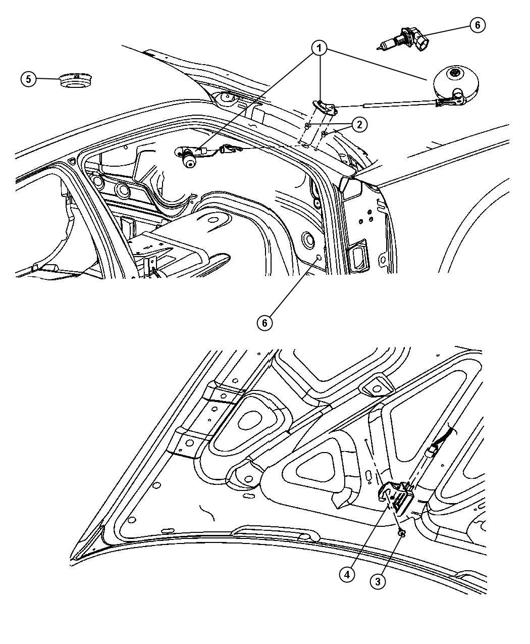 Diagram Lamps Police Package. for your Chrysler