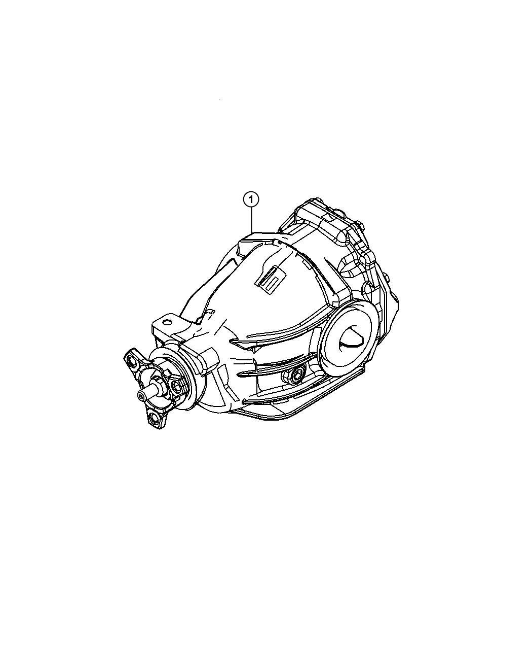 Diagram Axle Assembly. for your Dodge