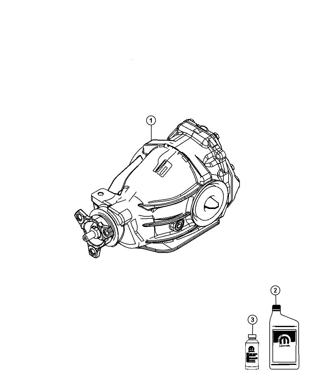 Diagram Axle Assembly. for your Dodge