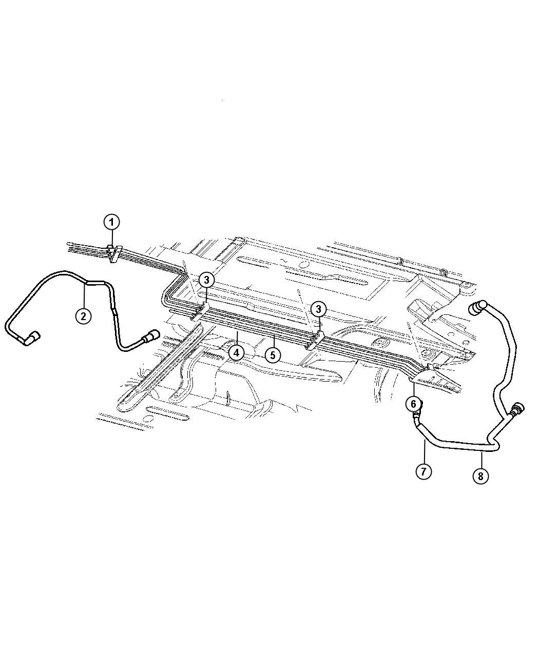 Diagram Fuel Lines. for your Dodge Charger  