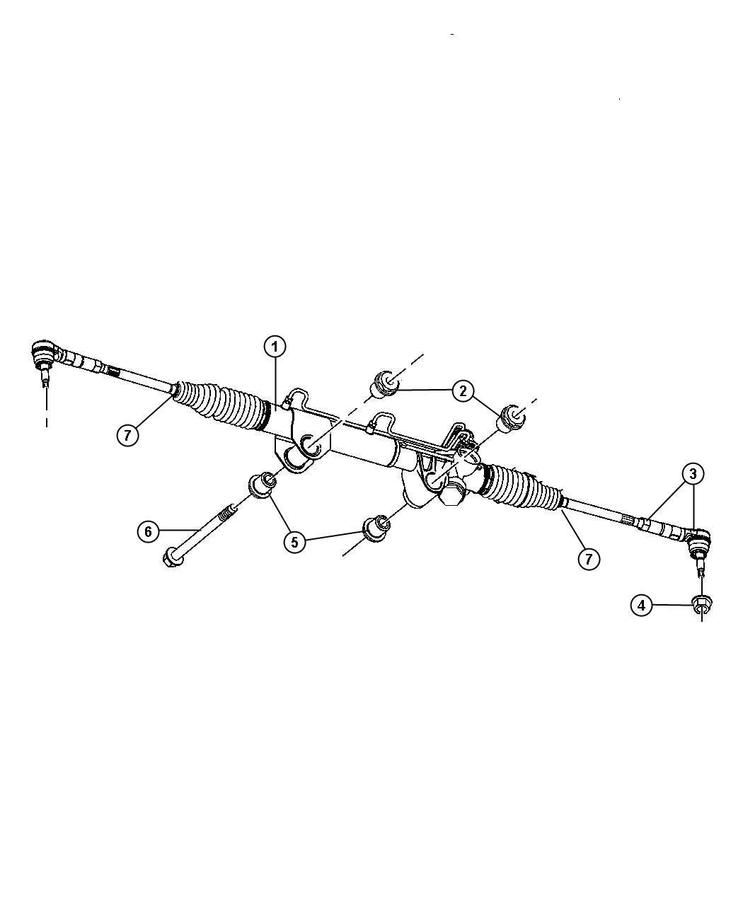 Gear, Rack and Pinion. Diagram