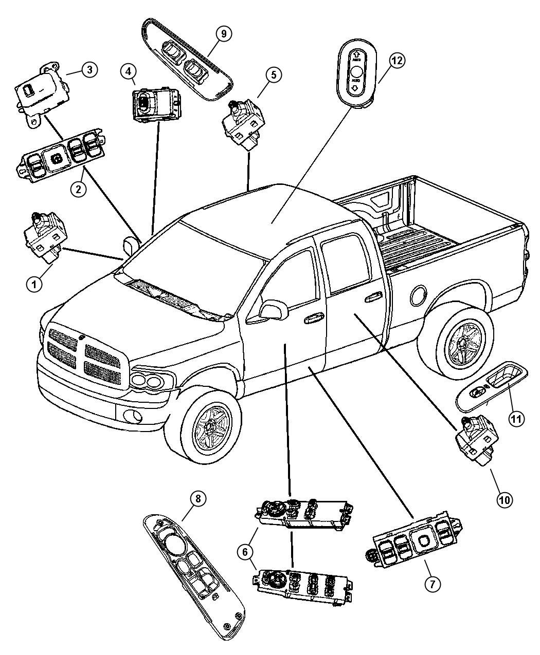 Switches Body. Diagram