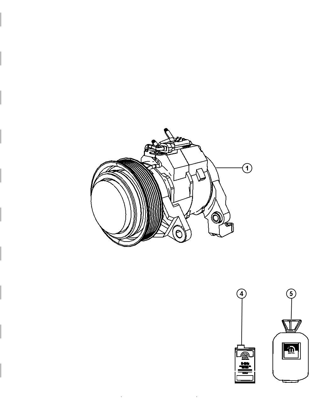 Diagram A/C Compressor. for your Dodge