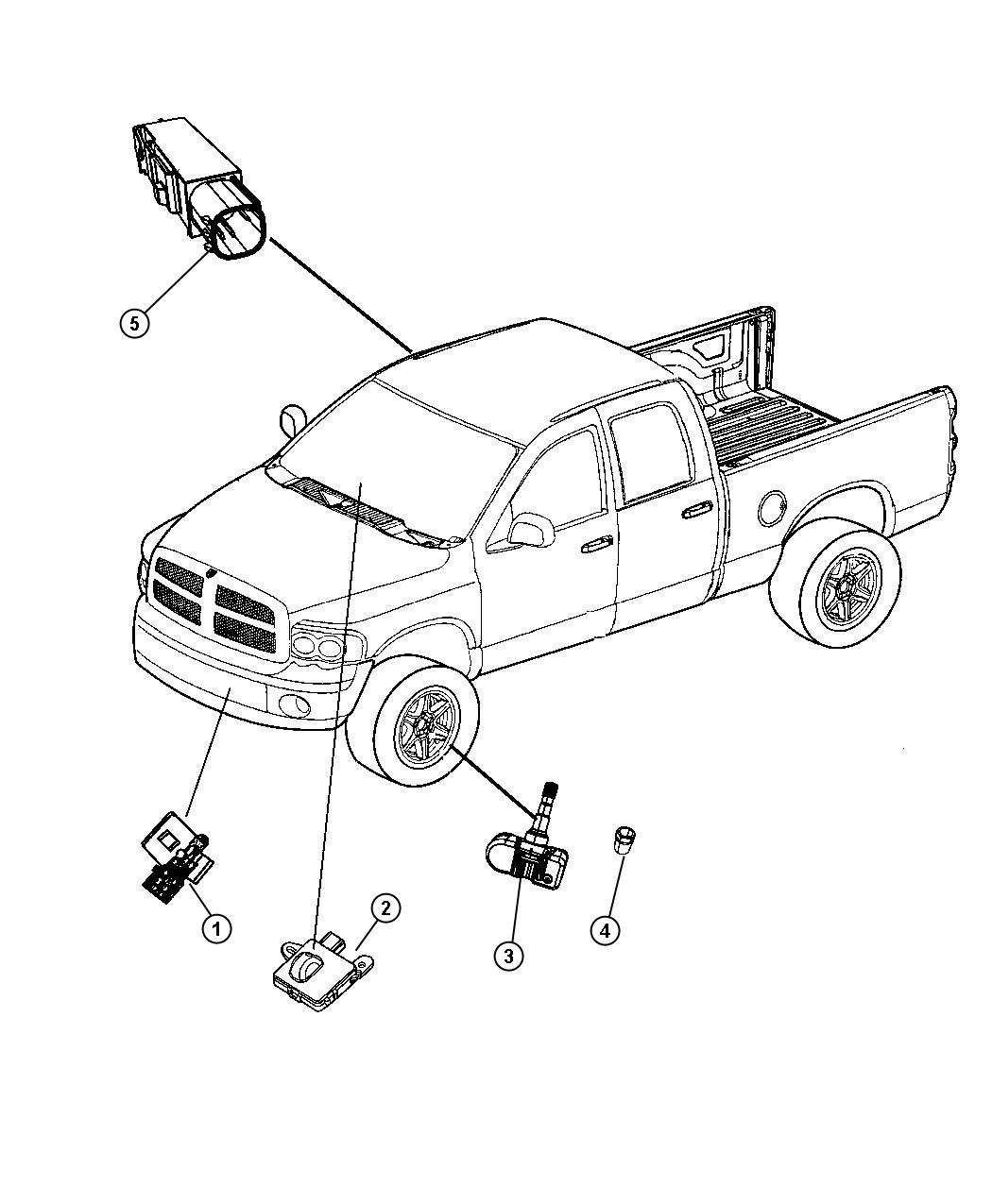 Diagram Sensors Body. for your Dodge