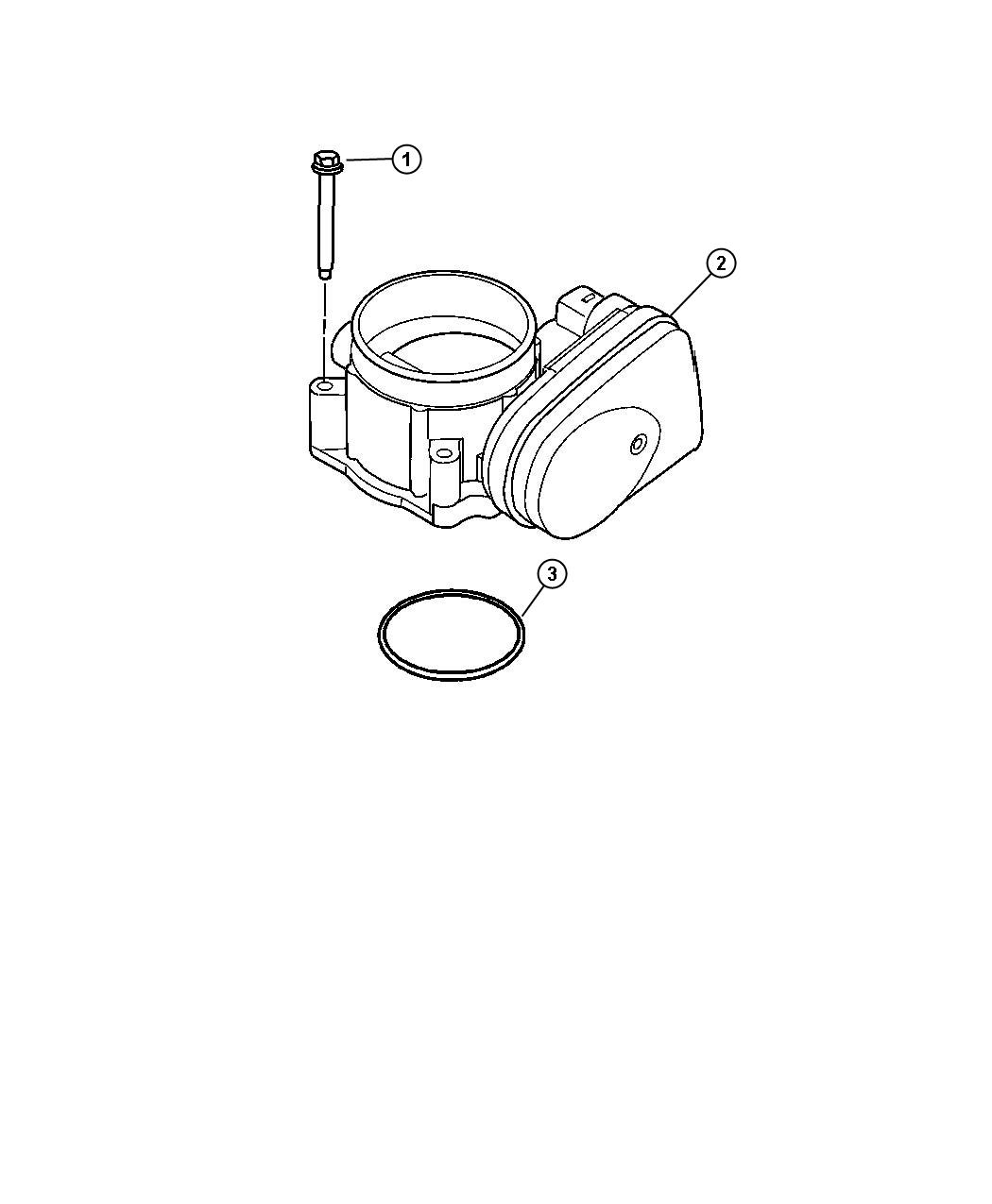 Diagram Throttle Body,5.7L [5.7L HEMI VCT Engine]. for your 1997 Dodge Ram 1500   