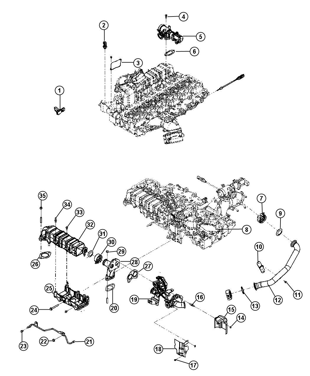 EGR Valve. Diagram