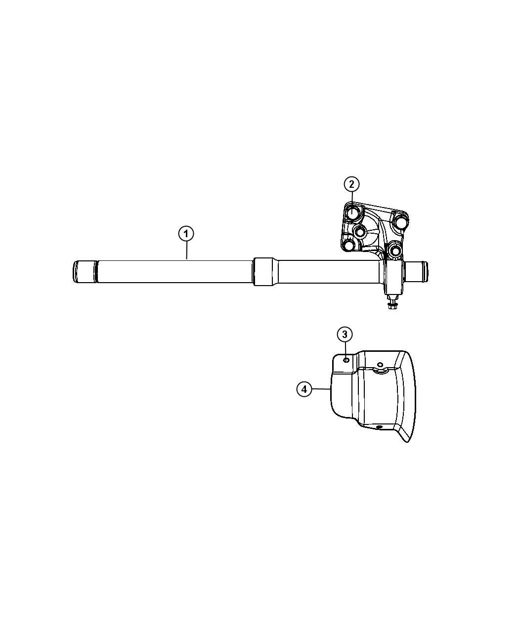 Diagram Shafts, Intermediate. for your Dodge Journey  