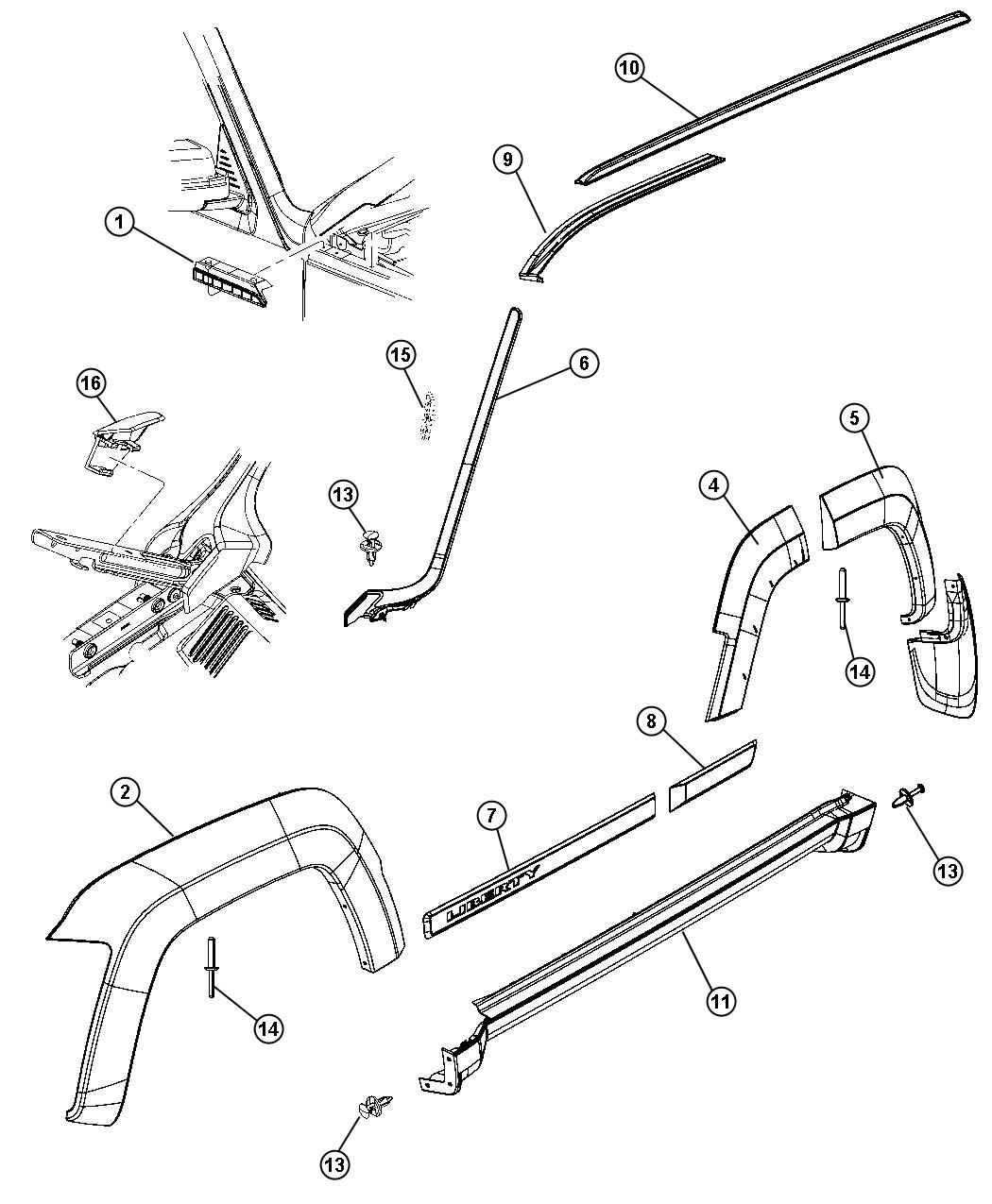 Exterior Ornamentation. Diagram