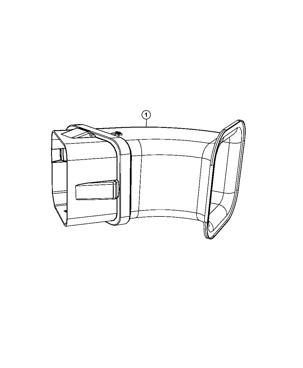 Diagram Air Inlet. for your 2010 Dodge Ram 1500   