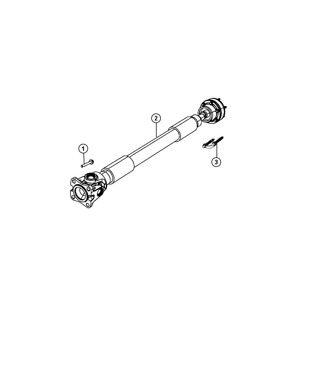 Diagram Shaft, Drive. for your Jeep