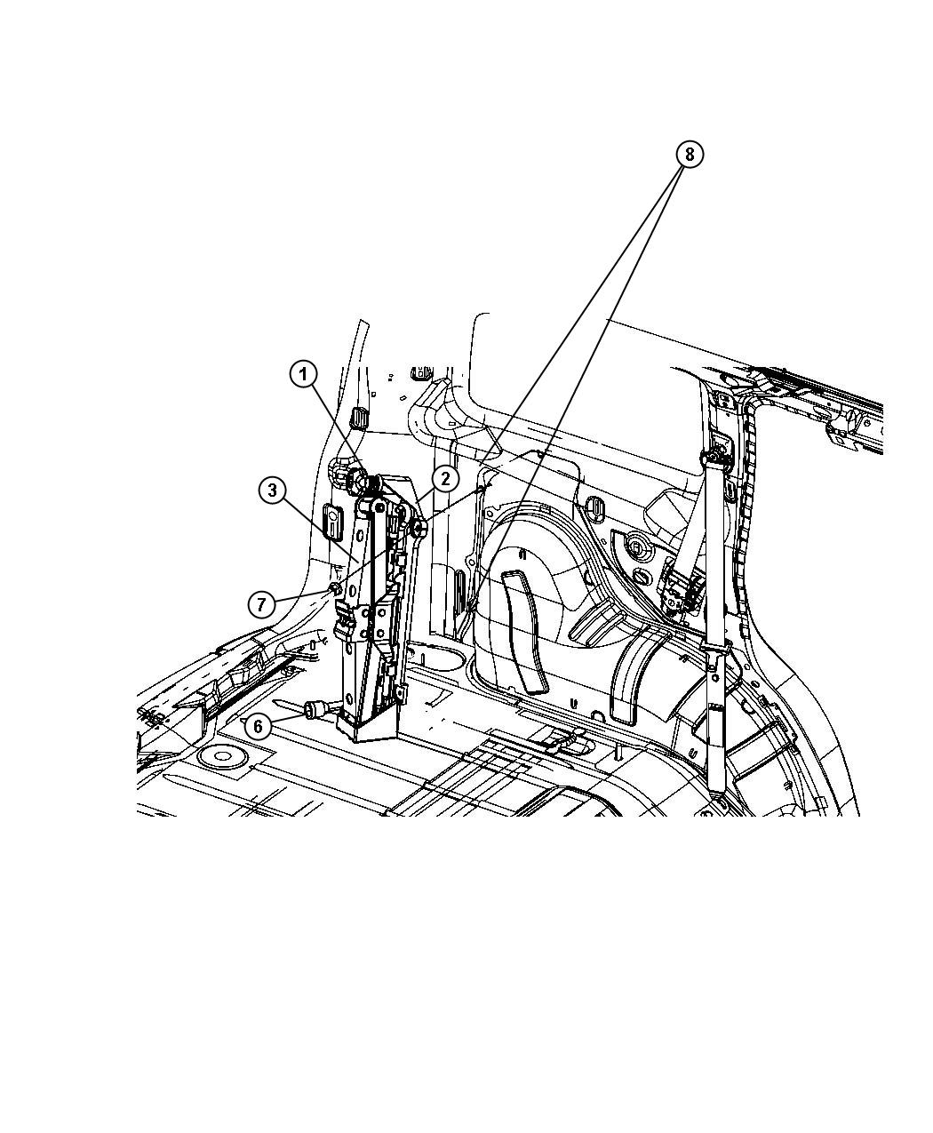 Diagram Jack and Hardware. for your 2004 Chrysler 300  M 