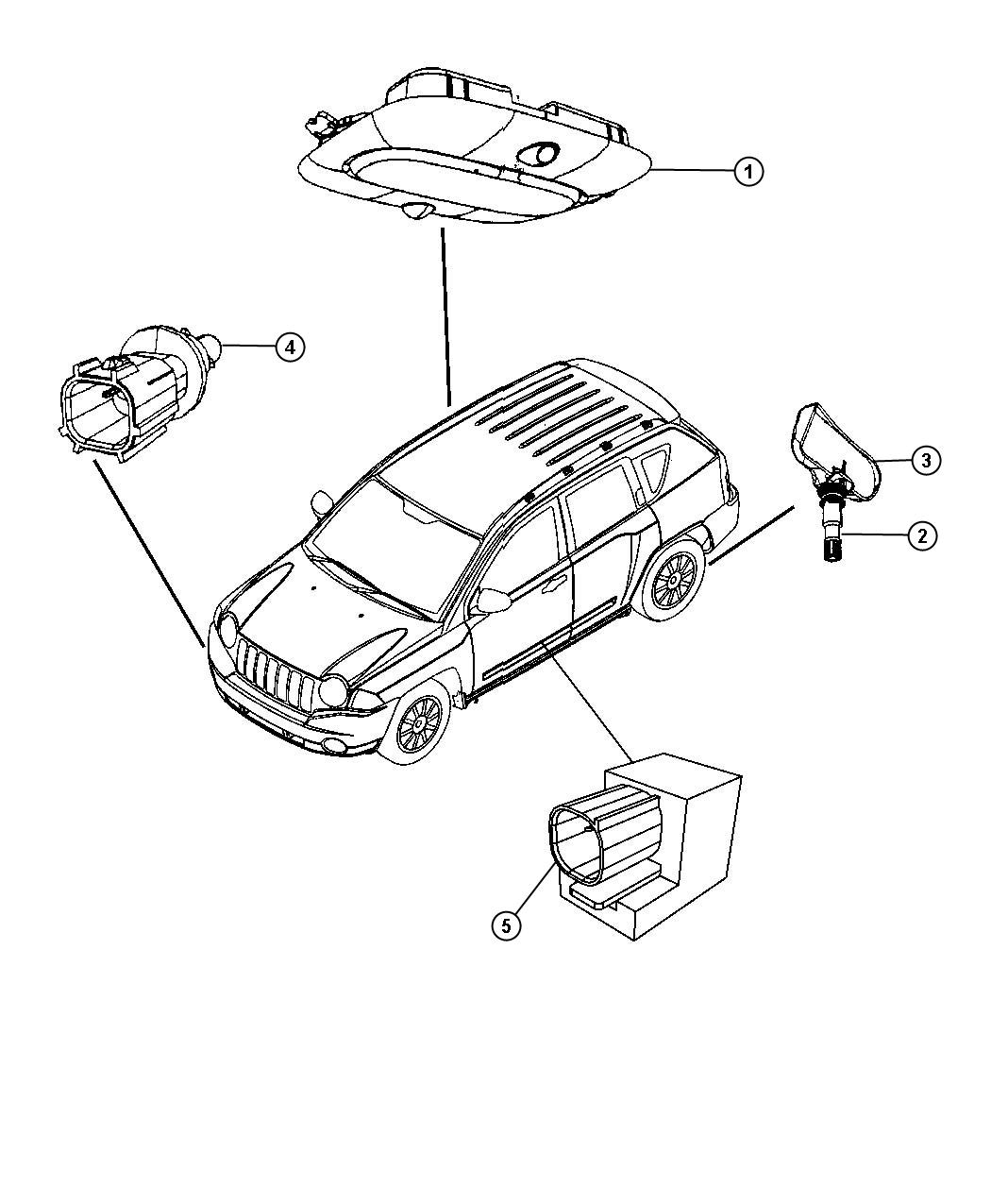 Diagram Sensors Body. for your Dodge Caliber  