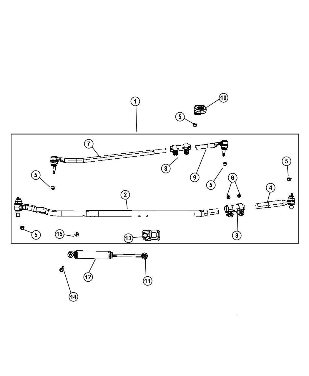 Dodge Ram Arm Pitman Steering Power Linkage Aa Myrtle Beach Sc