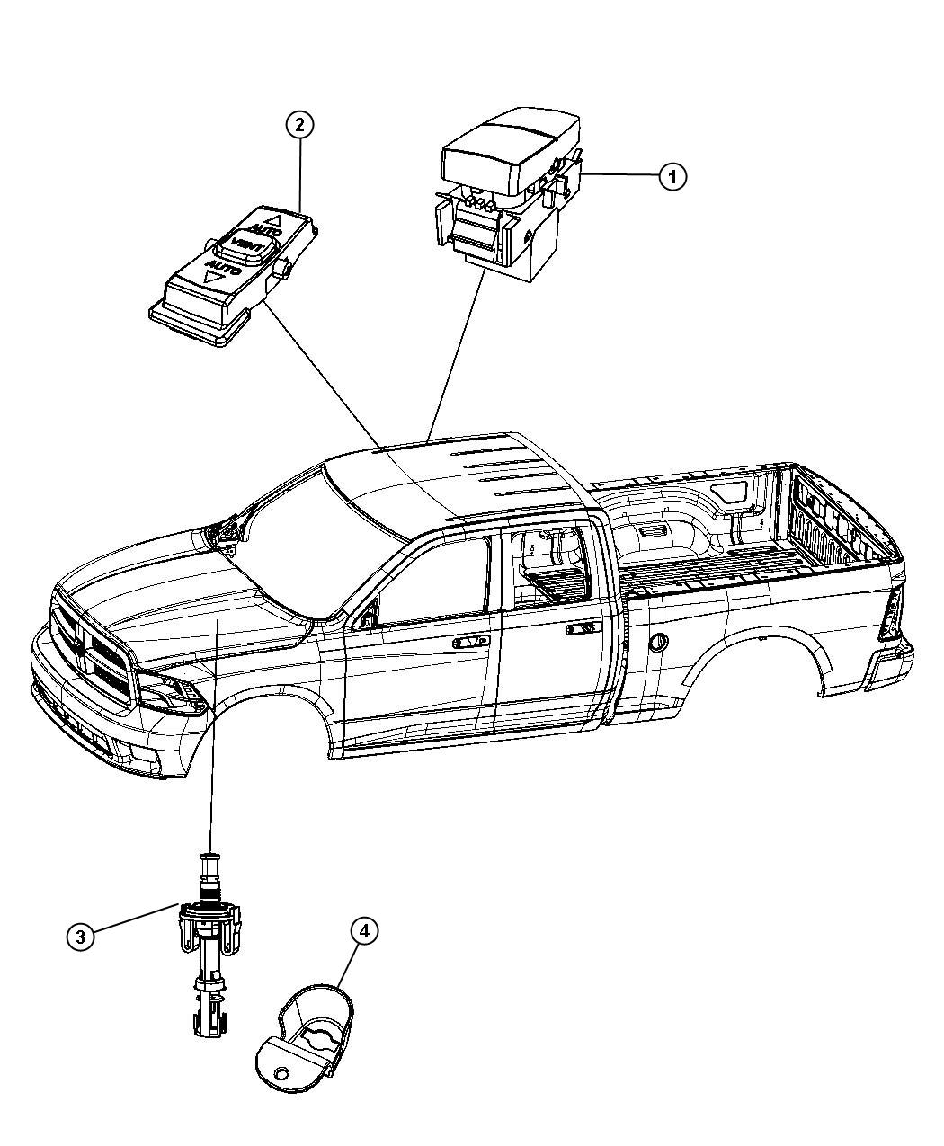 Diagram Switches Body. for your Dodge