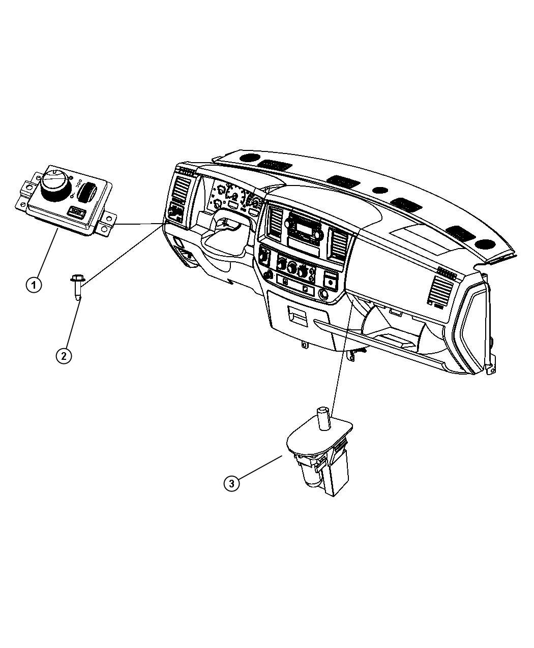 Diagram Switches Lighting. for your Ram 3500  