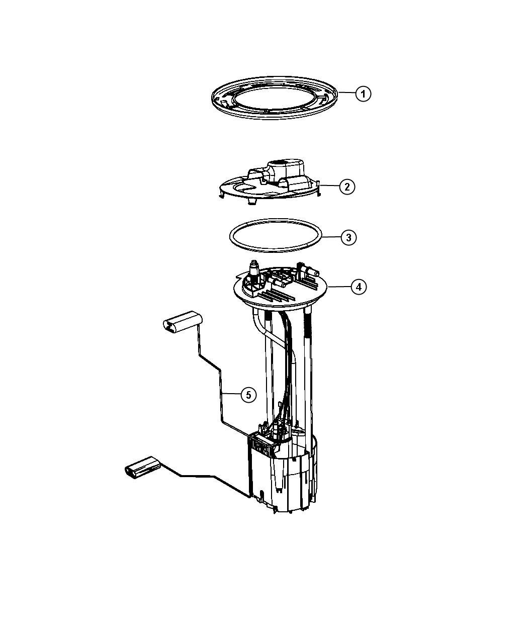 Diagram Fuel Pump Module. for your Ram 4500  