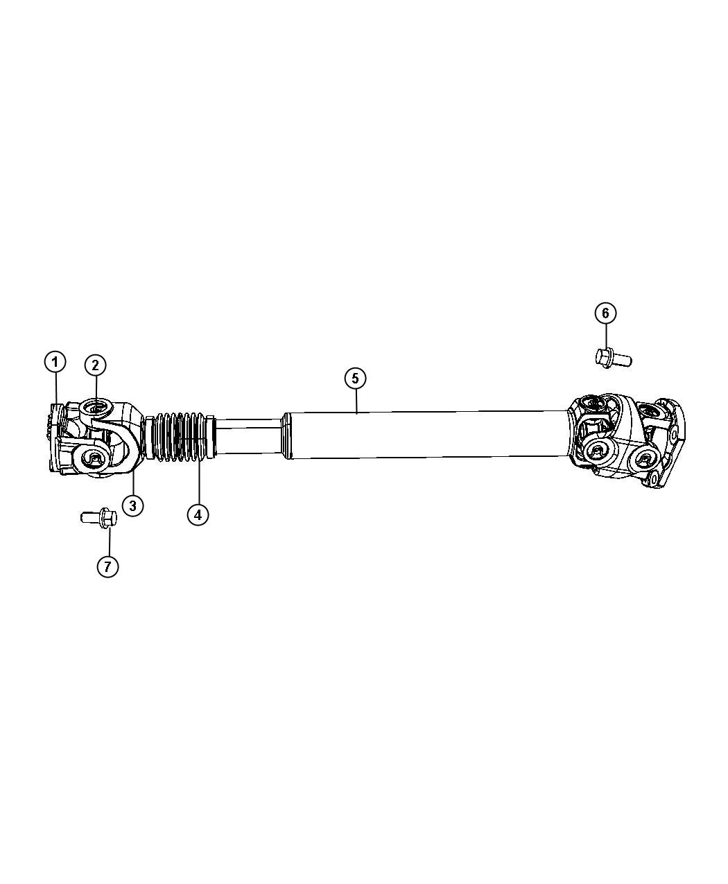 Diagram Shafts, Drive. for your Chrysler 300  M