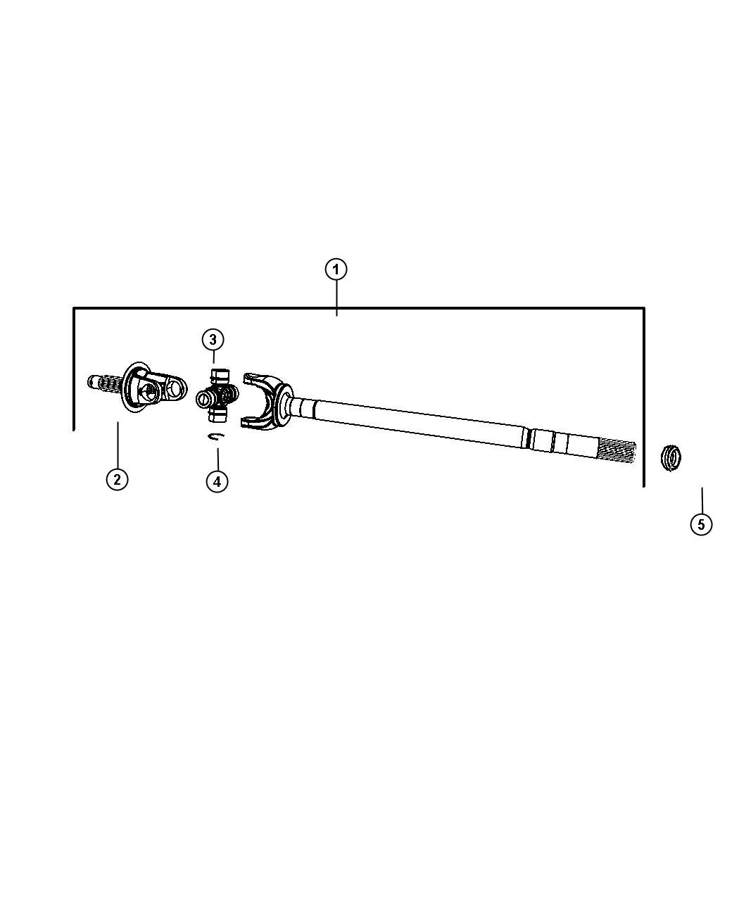 Diagram Axle Shafts. for your Chrysler 300  M